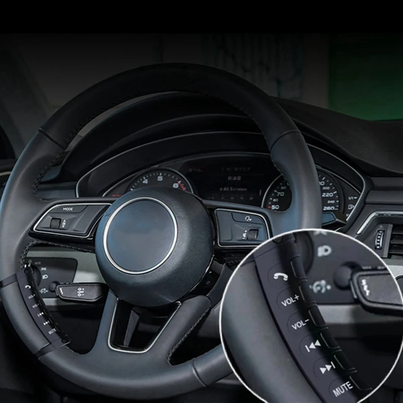 Универсальная беспроводная автомобильная кнопка управления на руль
