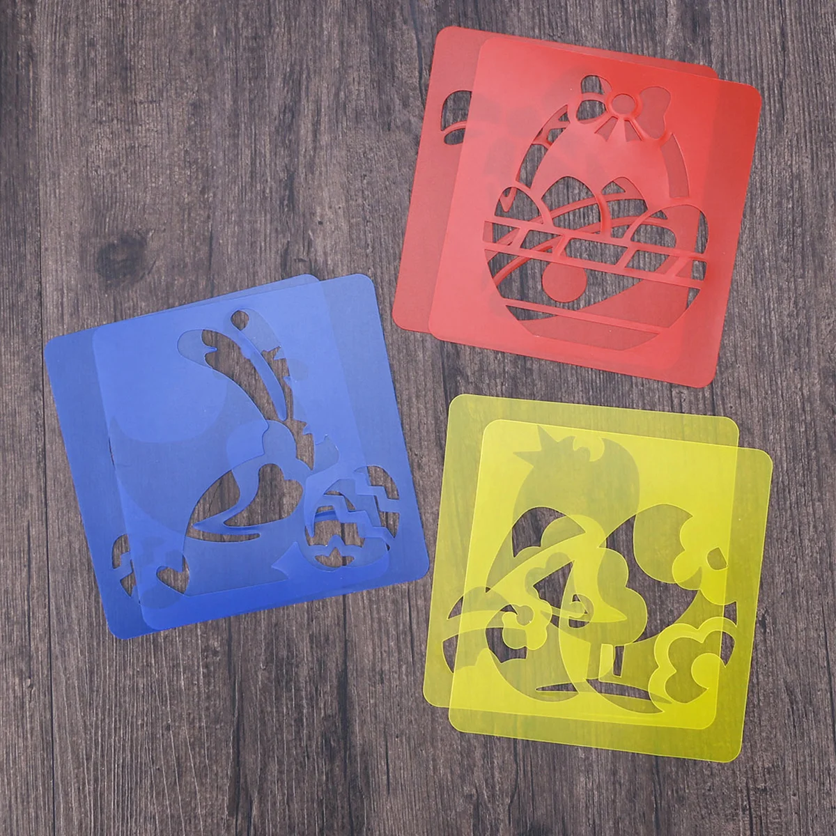 

1 Set Painting Stencils Set Creative Printing Painting Board for Boys Kids