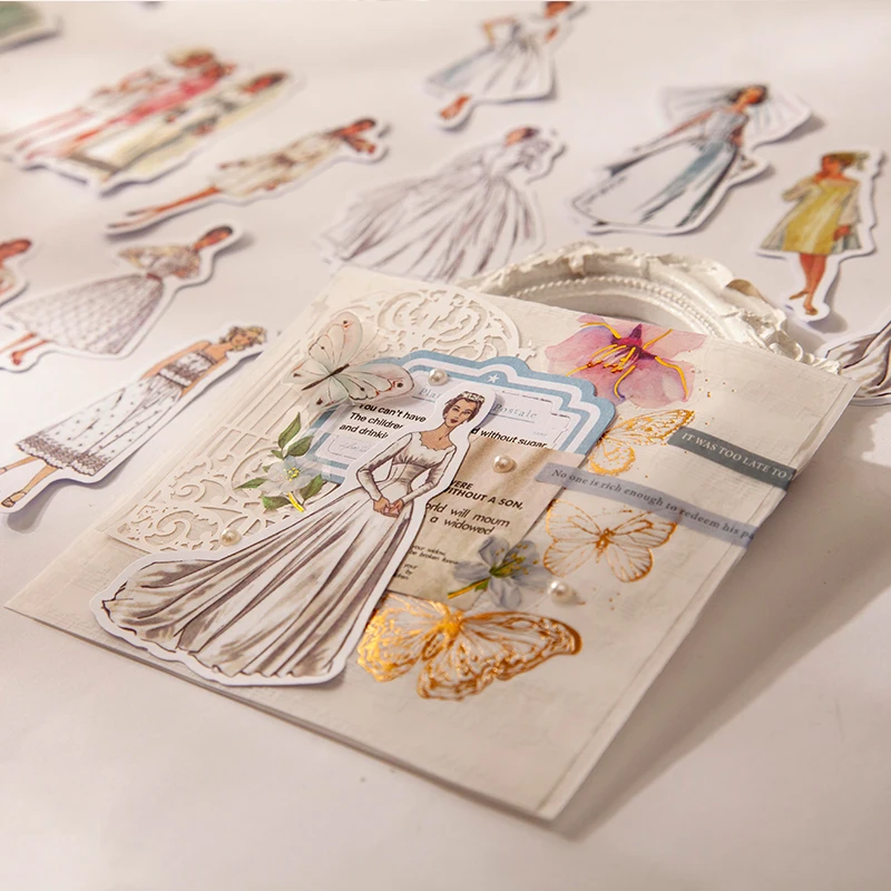 40 шт. винтажные Стикеры для украшения скрапбукинга |