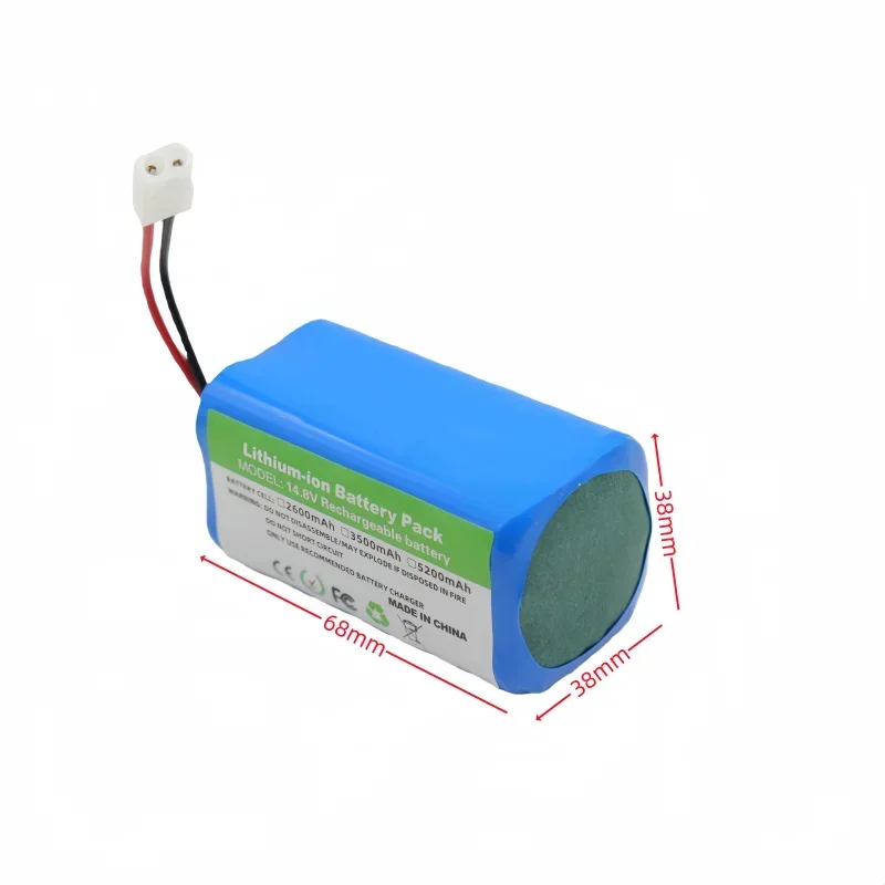 Фото Аккумулятор 14.4V 5200mAh с увеличенным сроком службы, литий-ионный, премиум-класса, для Xiaomi Mi Vacuum-Mop Essential MJSTG1 №5