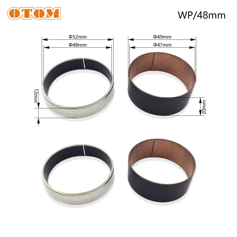 

Втулки передней вилки мотоцикла, наружные направляющие, вверх вниз пара для HONDA KTM KAWASAKI SUZUKI YAMAHA FASTACE KAYO T6 K6 BOSUER