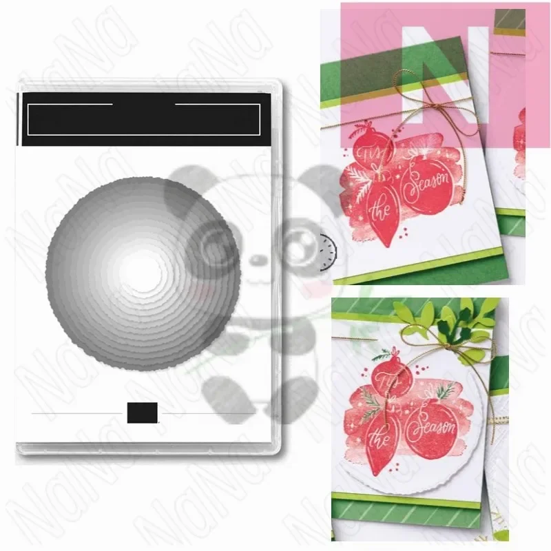 

Deckled Circles New Arrival Metal Cutting Dies DIY Scrapbooking Paper Craft Handmade Album Card Punch Embossing Template