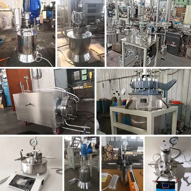 Поставка с завода Toption гидрогенационный стеклянный реактор высокого давления -