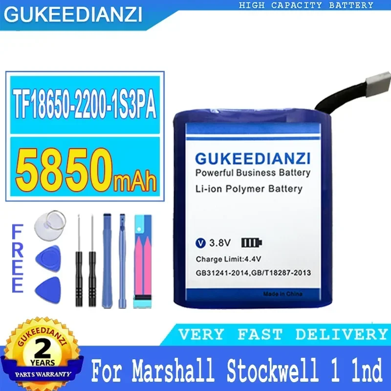 Аккумулятор GUKEEDIANZI TF18650-2200-1S3PA для Marshall Stockwell 1 IND Stockwell1 5850 мАч