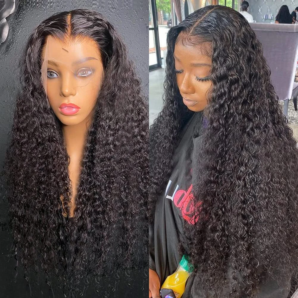 

Rosabeauty 30Inch Loose Deep Wave Lace Front Human Hair Wigs 150% 13x6 Transparent Remy Curly 4X4 5x5 Lace Closure Wig For Women