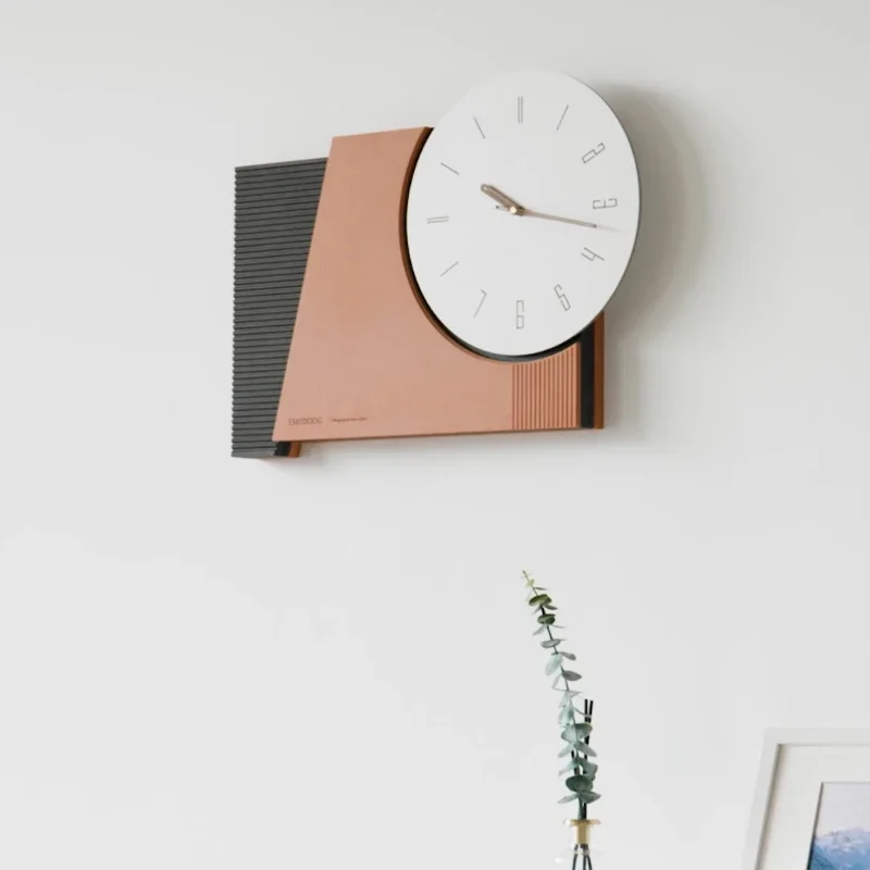 Настенные электронные часы ручной работы экологичные настенные для украшения