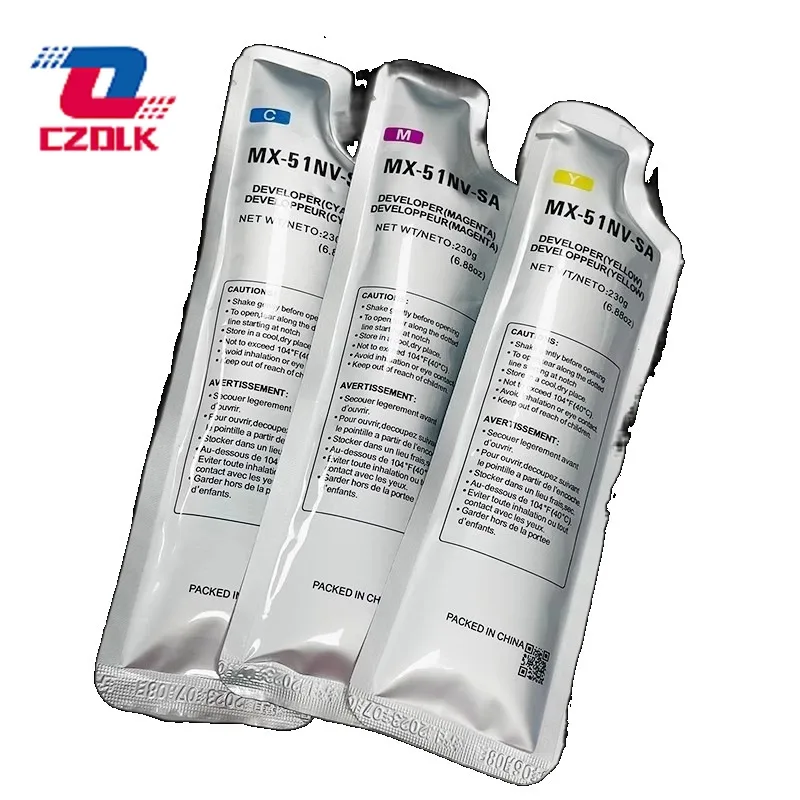 1 X новый совместимый проявитель MX-51 для Sharp MX4128 5128 4148 5148 230 г/шт. порошка
