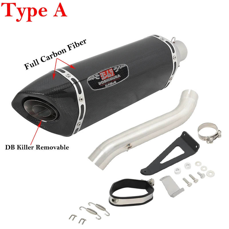 Для Aprilia TUONO 1100 V4 Factory RR Misano 2017 - 2020 модификация выхлопной трубы мотоцикла