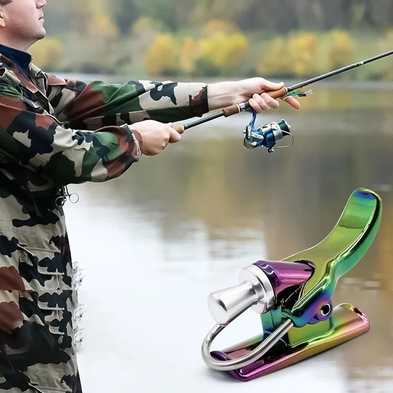 Фото 4 шт. триггера для заброса снасти Cast Cannon Surf Fishing Trigger, вспомогательный триггер для морской рыбалки, Cast Ease Pro Fishing для морской и береговой рыбалки-FS №5
