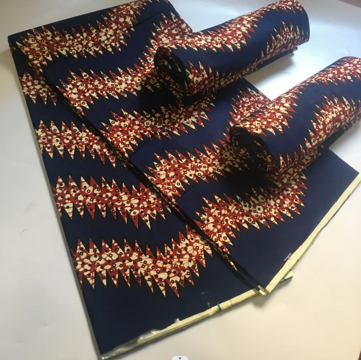

2022 New Guaranteed Veritable African Real Wax Prints Fabric 100% Cotton Batik Nigeria Women Style Ankara Wax Fabric Soft Pagne