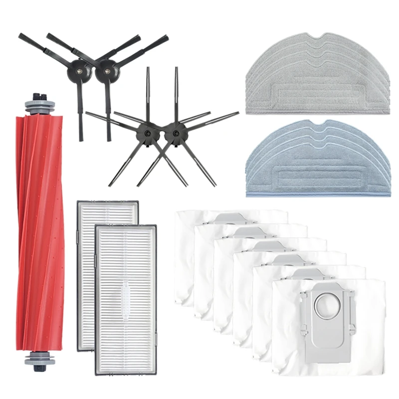 

For Xiaomi Stone G10S /S7 MAXV Ultra Robot Sweeping Accessories Main Brush Side Brush Mop