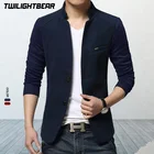 Высокое качество, мужские блейзеры, мужские шерстяные куртки, модная Уличная Повседневная куртка, Мужская одежда, тонкая куртка, пальто BS1099