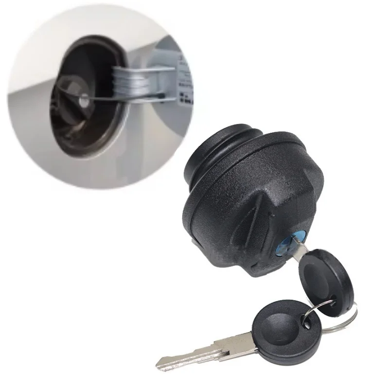 

Цветочная крышка заливной горловины топливного бака с двумя ключами для VW Audi Citroen Peugeot Ford Mondeo Fusion 191201551 Блокирующий бак для стайлинга автомобиля