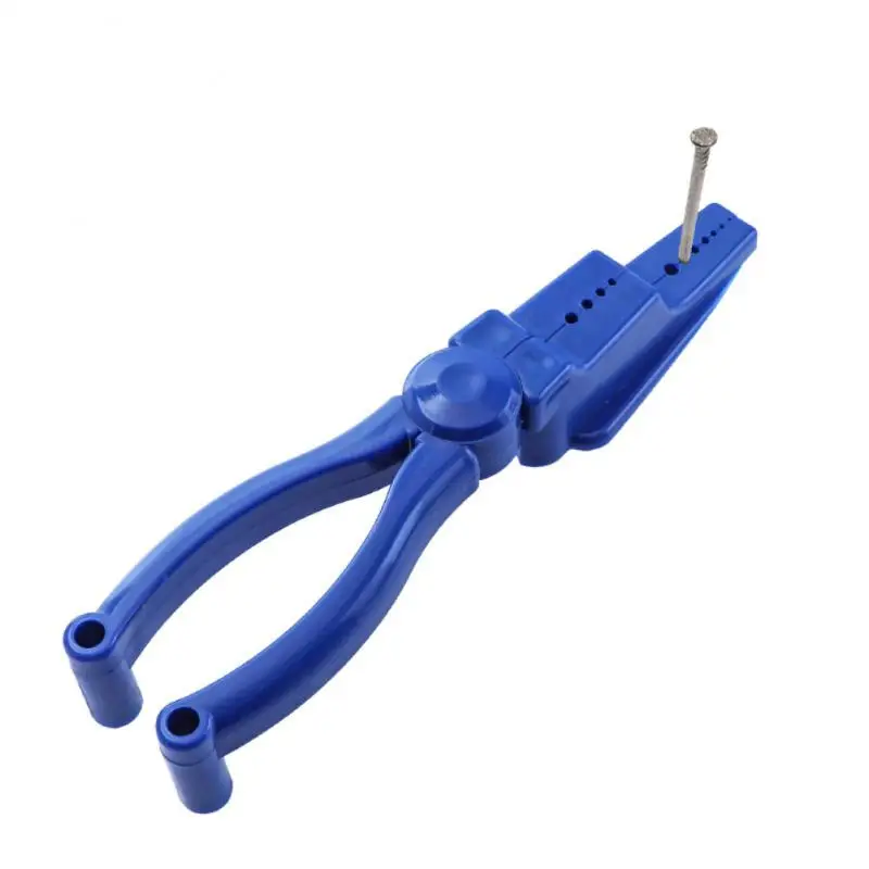 

Plastic Nail Pliers Nail Holder For Hammering Home Tool Auxiliary Pliers Safety Pliers Hand Tools