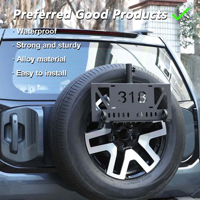 Для CHANGAN Deepal G318 2024-2025 задняя запасная шина многофункциональный держатель