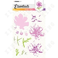 2022 summer cosmos floral patterns stencils diy scrapbooking greeting cards making diary album paper decoration coloring molds