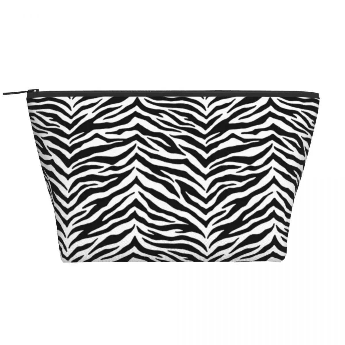 

Органайзер для хранения на молнии с принтом зебры, полоски в виде животных для девушек, косметичка, органайзер, ежедневные косметички