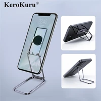 kerokuru 360 finger ring holder mobile phone stand ultra thin back multi angle portable for desk metal for magnetic phone holder