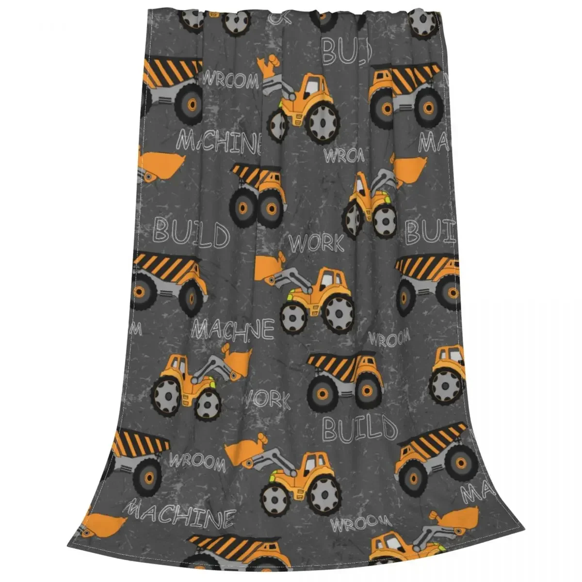 GoldBLi Декор Экскаваторы Строительные машины Одеяло с цветочным принтом Взрослые