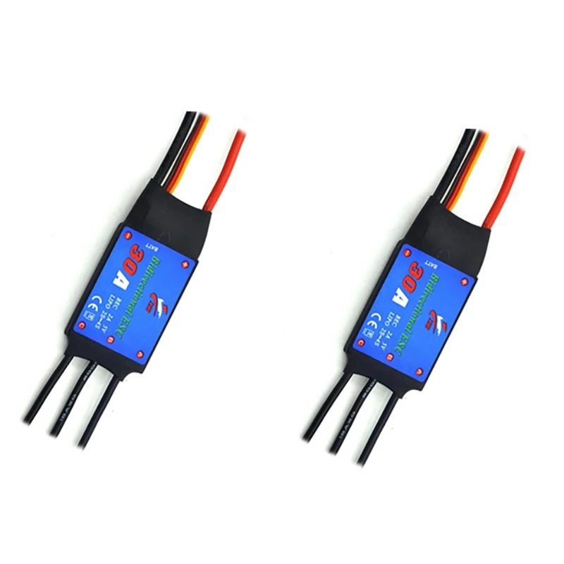 Двухсторонний бесщеточный ESC 12A 20A 30A 40A 50A 60A 80A с функцией тормоза UBEC для