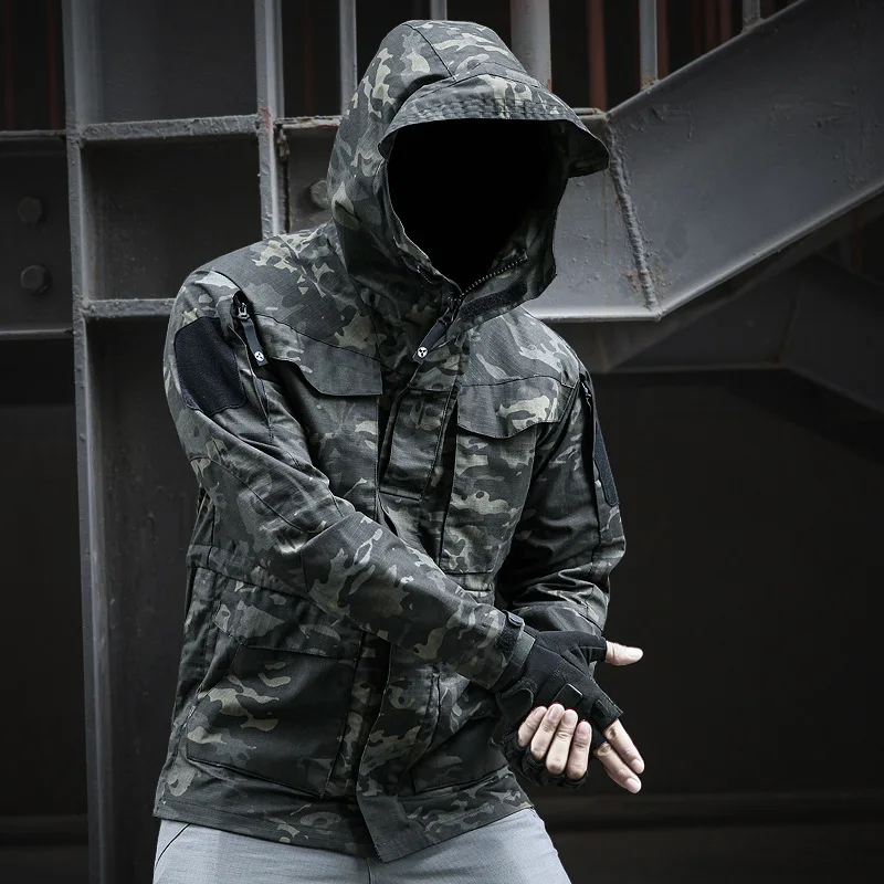 

New Pilot Clothes Hoodie Flight Jacket Man Coat Military Waterproof Windbreaker Tactical Men Field Army Casual Trench
