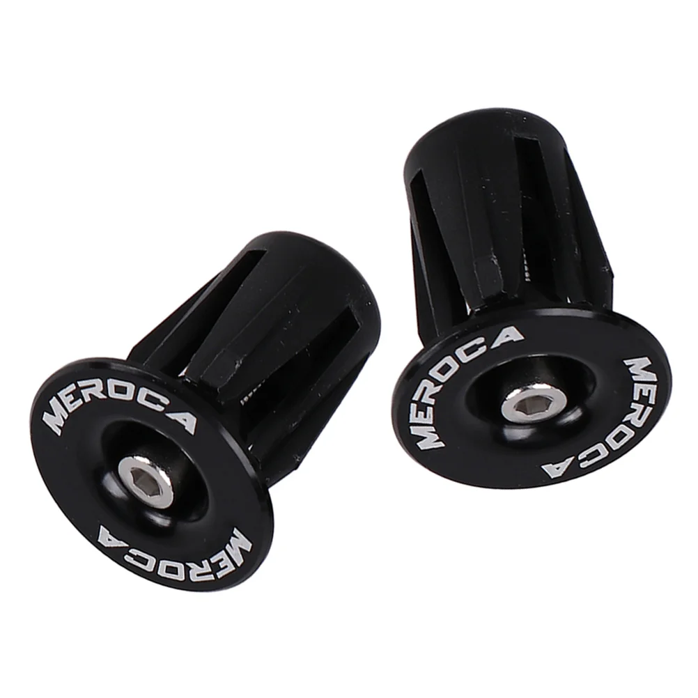 

1 Pair of Aluminum Bar End Plugs Bike Handle Plugs Handlebar End Plugs