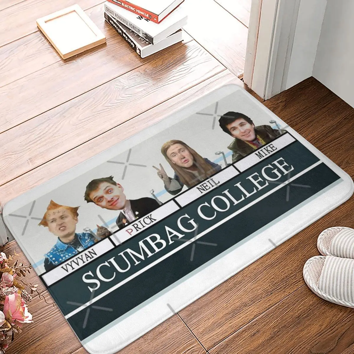 

The Young Ones Scumbag Carpet, Polyester Floor Mats Modern Durable Gifts Mats Mats Customizable