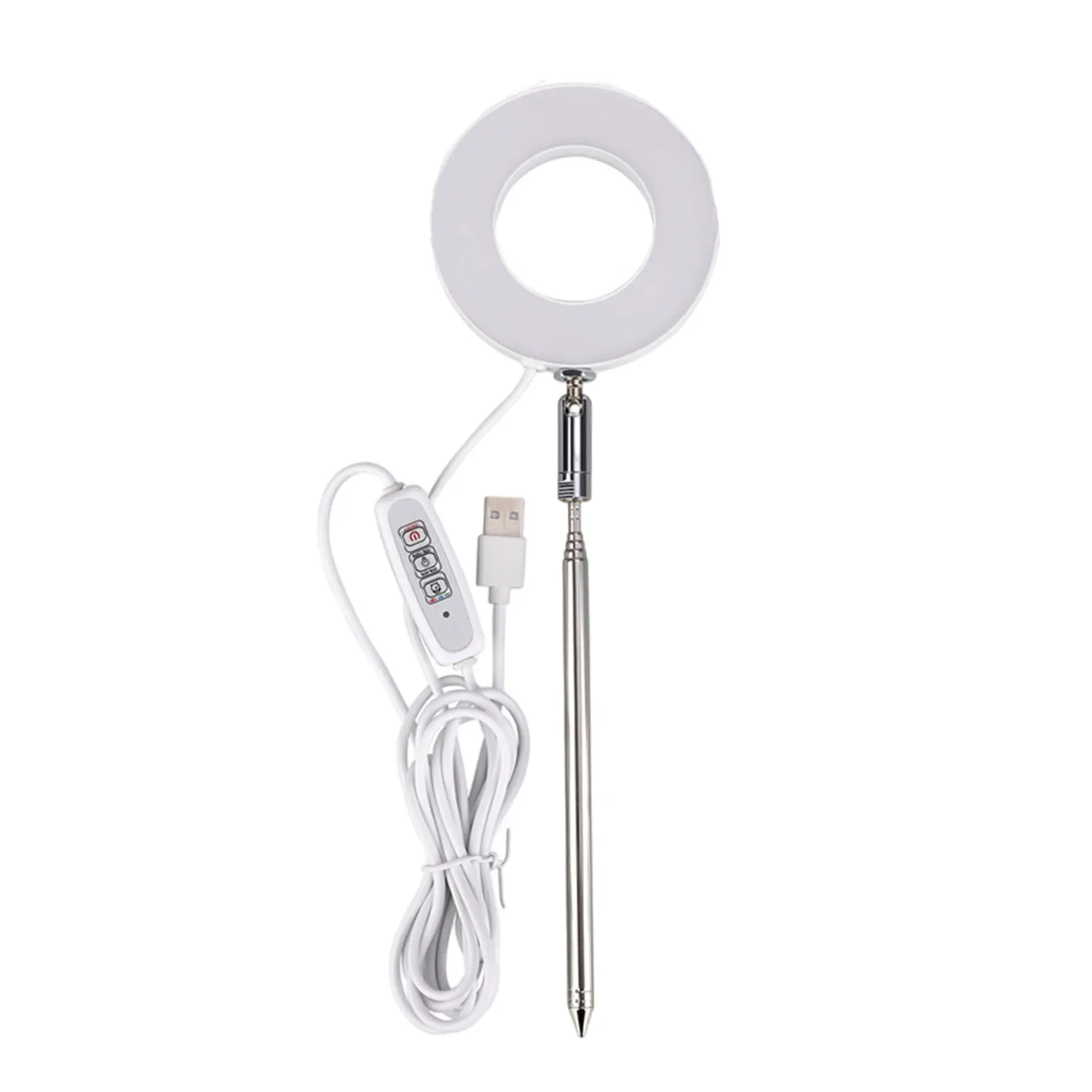 

Светодиодная лампа для растений, автоматический светильник для комнатных растений с регулируемой высотой и таймером, с USB