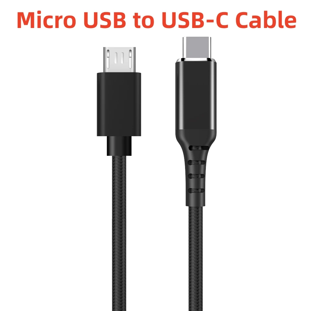 

Cable Short Micro USB to USB-C Cable for Smartphones to Bosch E-Bike Display, Charging Direction from Display to Smartphone OTG