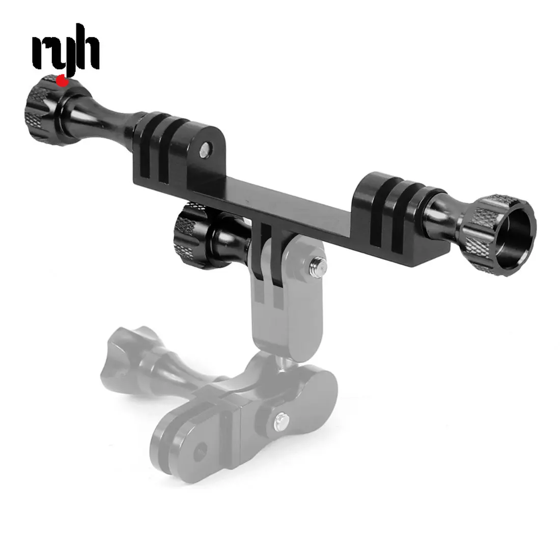 

Metal Bracket with 3pcs Aluminum Thumb Knob Screws Camera Tripod Mount Base for Gopro Hero 9 8 7 6 5 4 3+ 3 2 XIAOYI SJ4000 Osmo