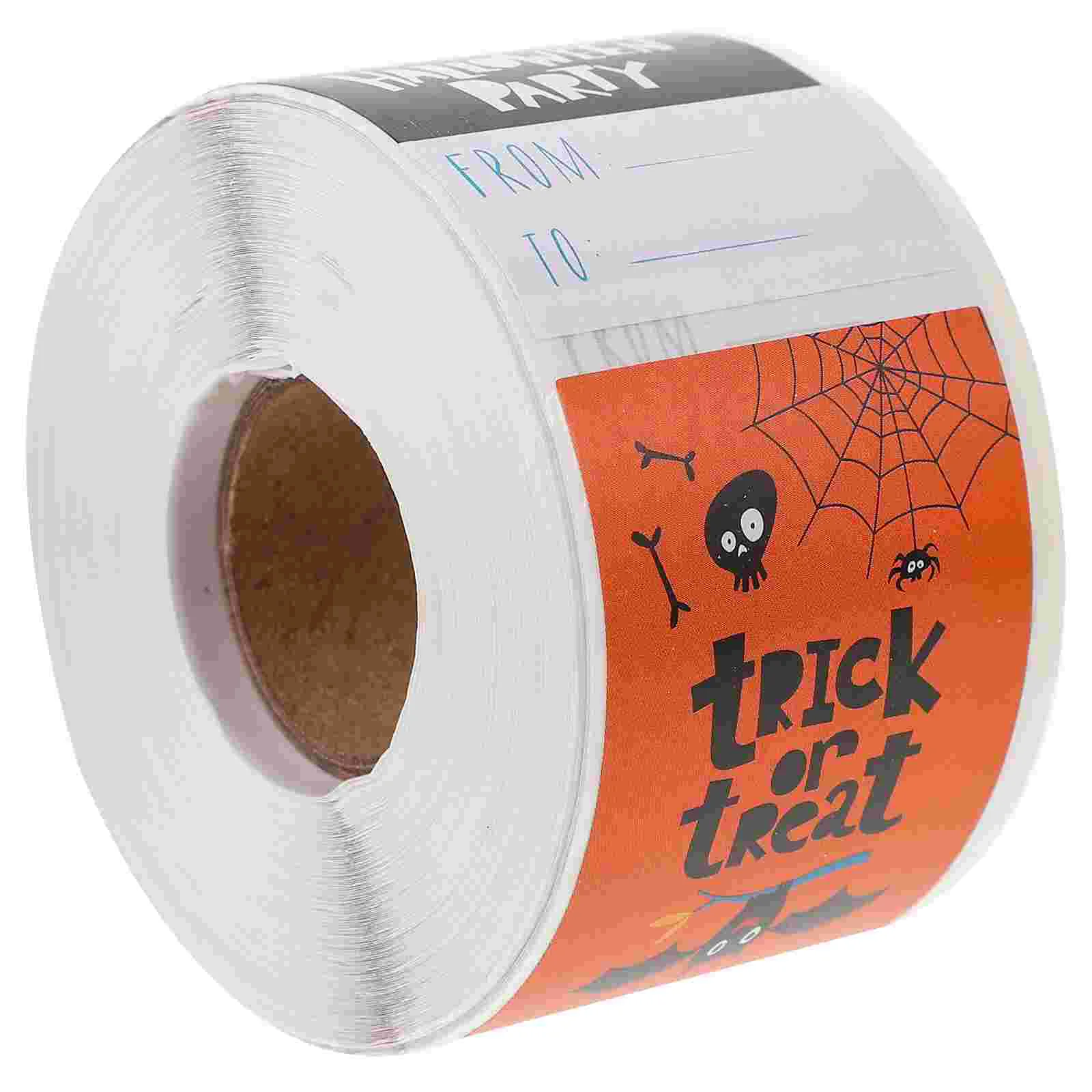 Пригласительные открытки наклейки скрапбук декор на Хэллоуин нежная