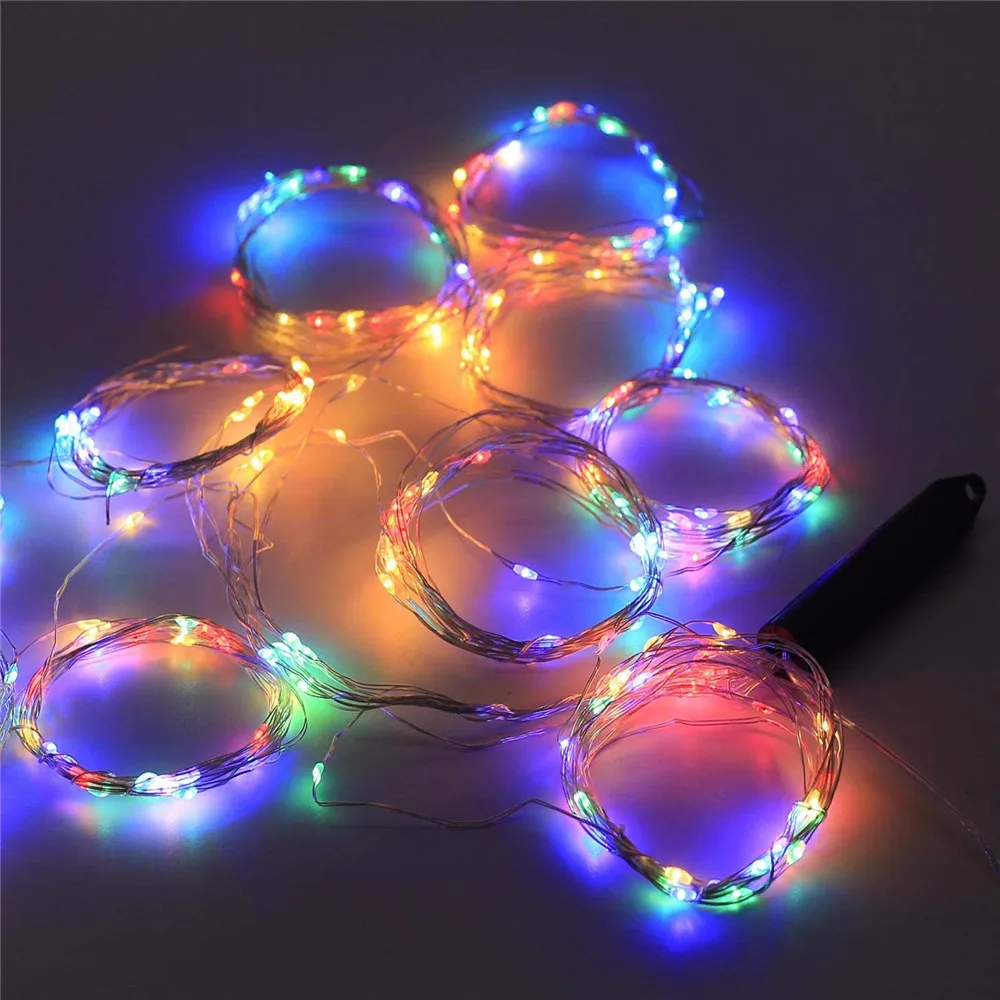 Светильник в виде ветки на солнечной батарее с вилкой Стандарта ЕС/США 10x2 м