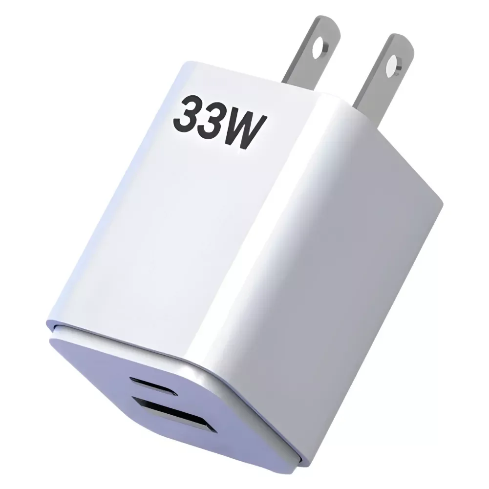 

Зарядное устройство USB Type-C, 33 Вт, с двумя портами и поддержкой быстрой зарядки