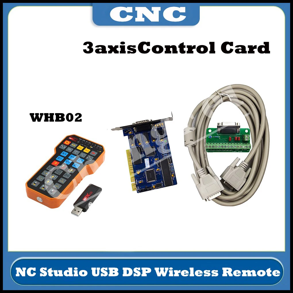 Флэш-карта управления 5449 Ncstudio + беспроводная USB-ручка XHC WHB02 с дистанционным