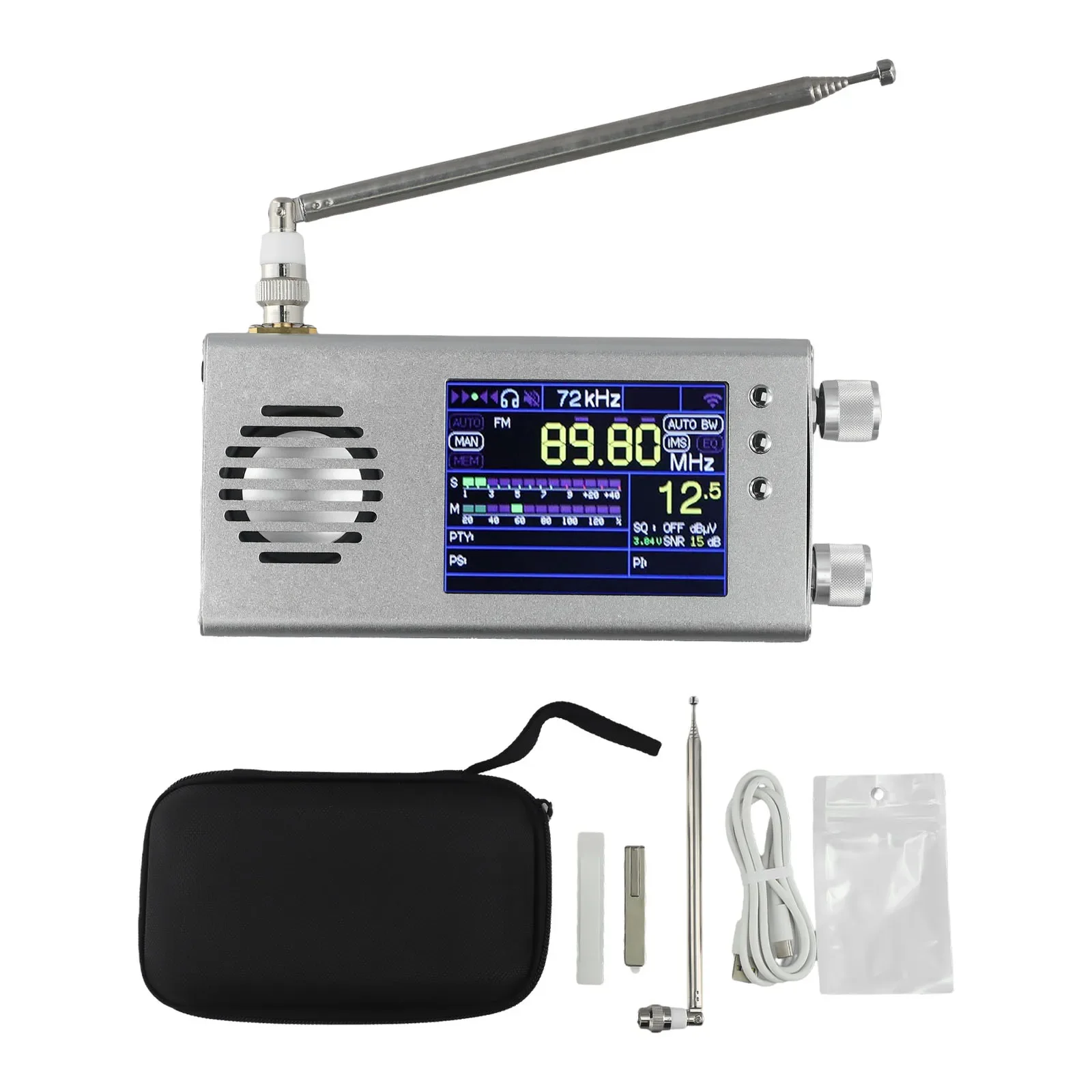 TEF6686 Plus полнодиапазонный радиоприемник портативный цифровой AM FM стерео радио с 3