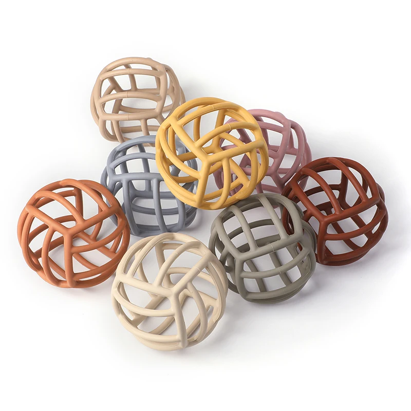 TYRY.HU Силиконовая Детская Игрушка-прорезыватель — Круглая Жевательная Игрушка