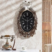 vintage design wall clock large quartz art digital aesthetic wall decoration items watch mechanism reloj de pared kitchen clock