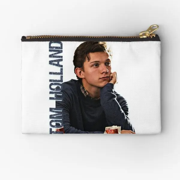 

Мужские карманы на молнии Tom Holland, карманная упаковка, кошелек для косметических ключей, чистый кошелек для денег, носков, женская сумка для хранения монет