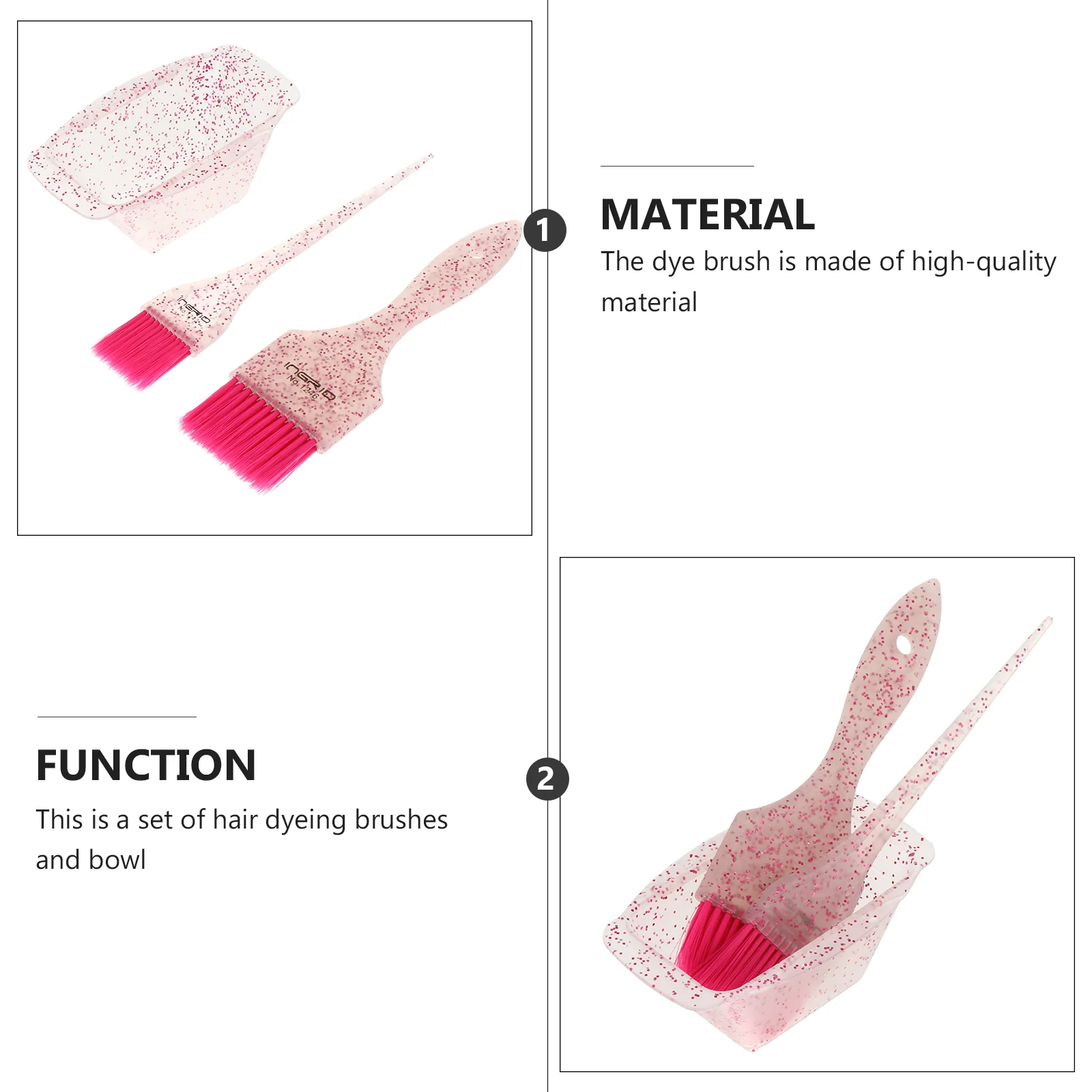 Парикмахерская чаша кисть для краски аксессуары окрашивания аксессуар зеленый
