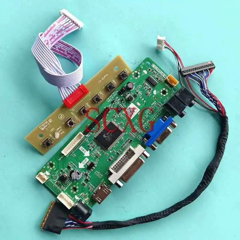 

Плата драйвера контроллера M.NT68676 Для LTN121AT06 N121IB, 12,1 дюйма, 40 контактов, LVDS 1280*800, комплект «сделай сам», HDMI-совместимый, DVI, VGA