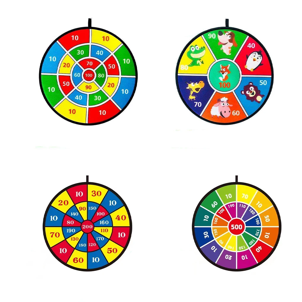 

Детский дротик доска портативная 36 см милый развивающий интерактивный Дошкольный двор парк Dartboards метательная игра цифра