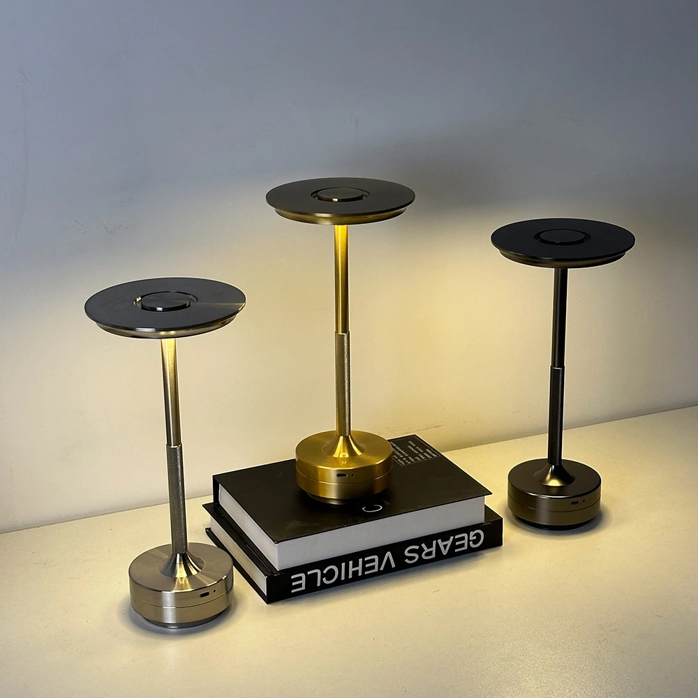 

LED Charging Table Lamp Touch Dimming USB Night Light Restaurant Bar Atmosphere Desk Lamp Bedroom Decoration Bedside Desk Light