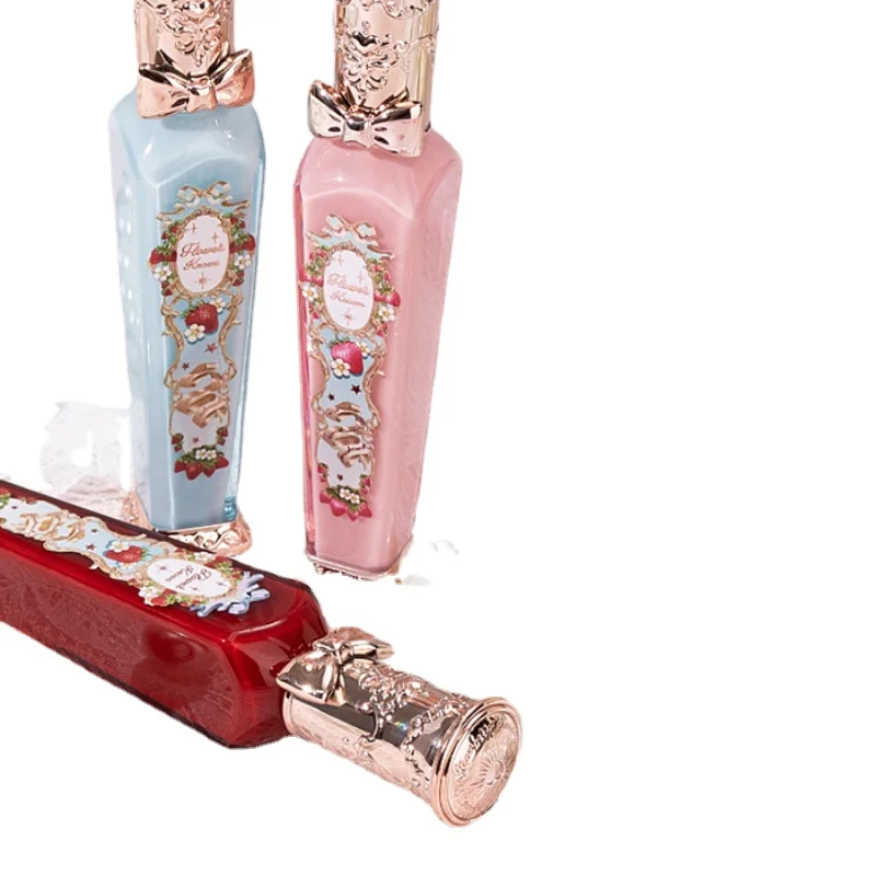 Yjq Единорог клубничный шоколад лак для губ бальзам помада сухой