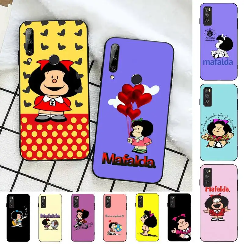 

Mafalda Phone Case for Huawei Honor 10 i 8X C 5A 20 9 10 30 lite pro Voew 10 20 V30