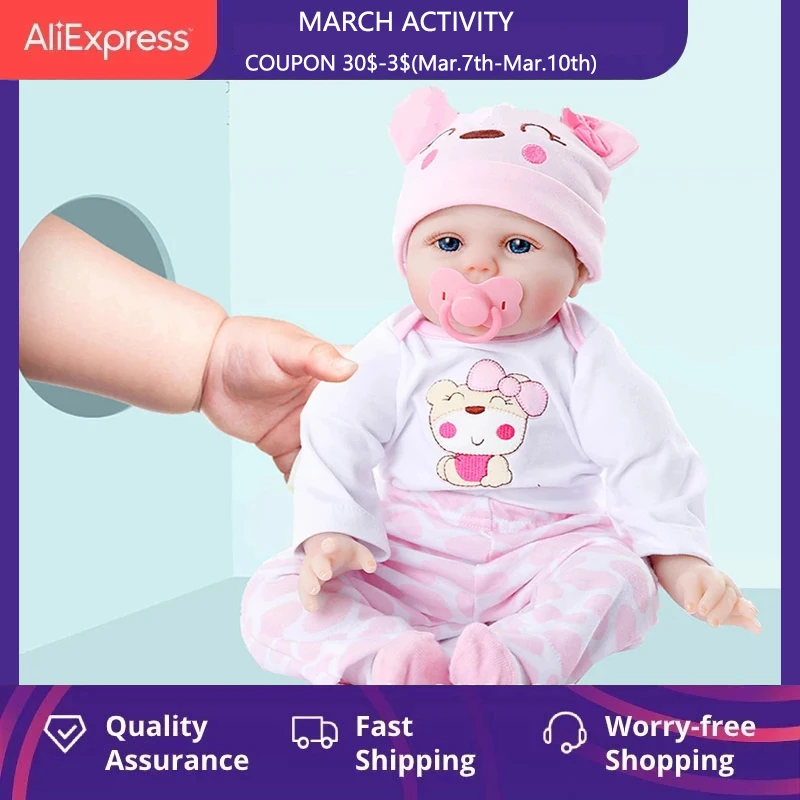 

55 см Кукла Reborn Baby с Мохеровым ковриком, куклы Bebe, мягкая ткань, силиконовая, настоящая жизнь, кукла для новорожденных, подарок для детей