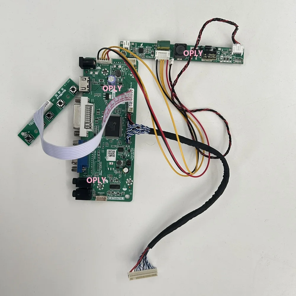 Controller board VGA HDMI-compatible DVI for LTM200KT10 LTM200KT12 LTM200KT13 LTM200KT05 LTM200KT07 LTM200KT08 1600X900 LED 20&quot