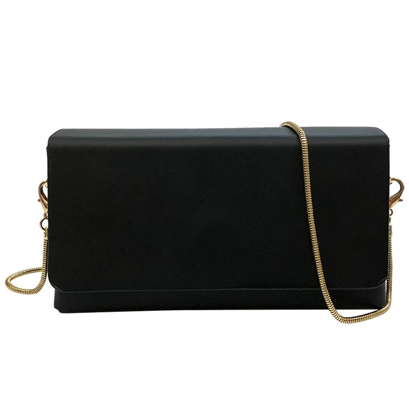 

2022 New Arrivals Women's PU Leather Shoulder Bag Mini Clutch Bag High Quality Pure Color Casual Versatile Small Shoulder Bag