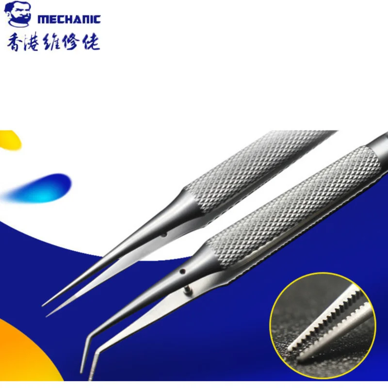 

Новинка 2019, механический прецизионный промышленный микроскоп, противоскользящий, антикоррозийный пинцет