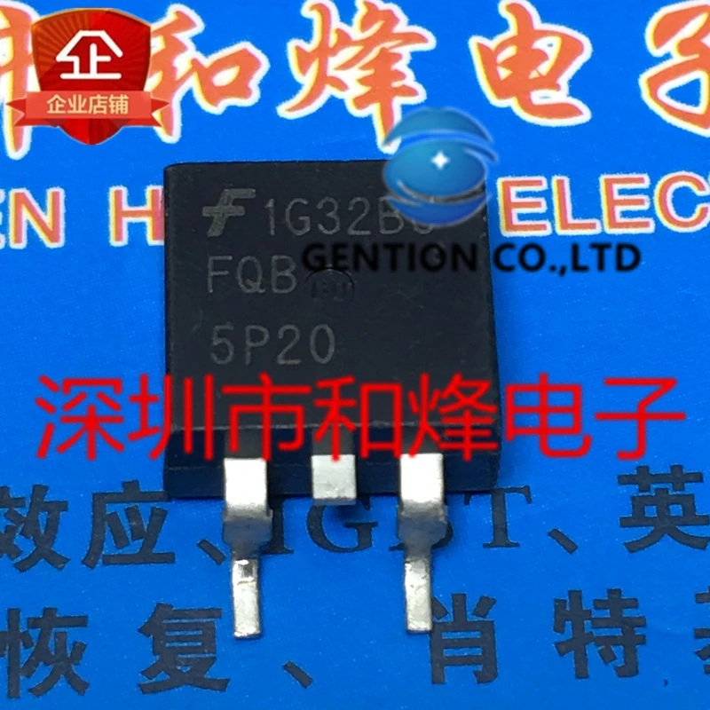 

10PCS FQB5P20 TO-263 -4.8A -200V in stock 100% new and original