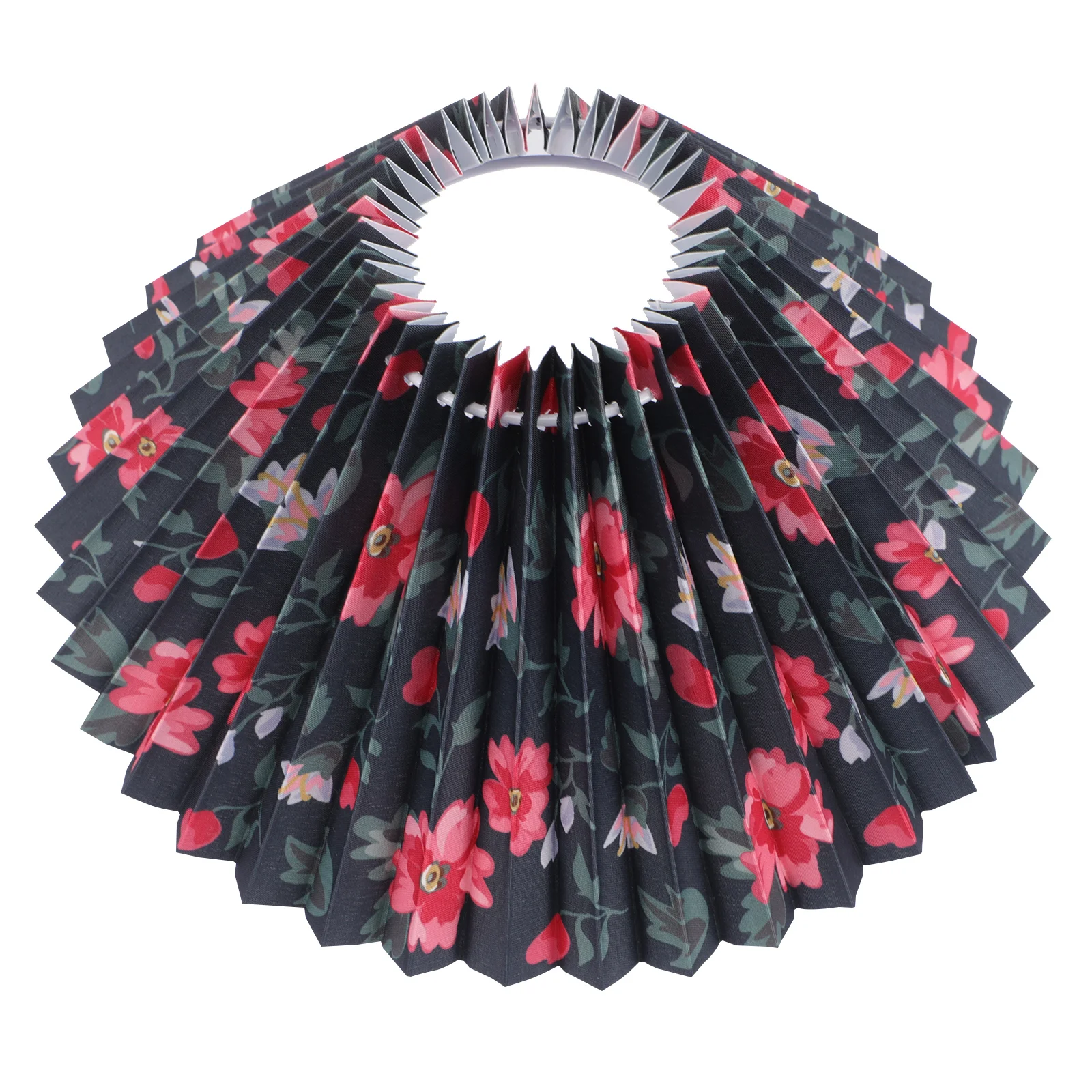 

Lamp Shade Pleated Shades Cover Lampshade Floor Ceiling Replacement Small Table Hanging Fabric Clip Chandelierfor Bell Spider
